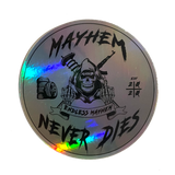 Mayhem Never Dies sticker