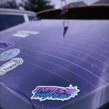 Holographic logo sticker