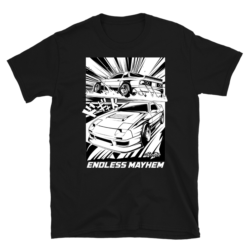 B&W Mazda t-shirt