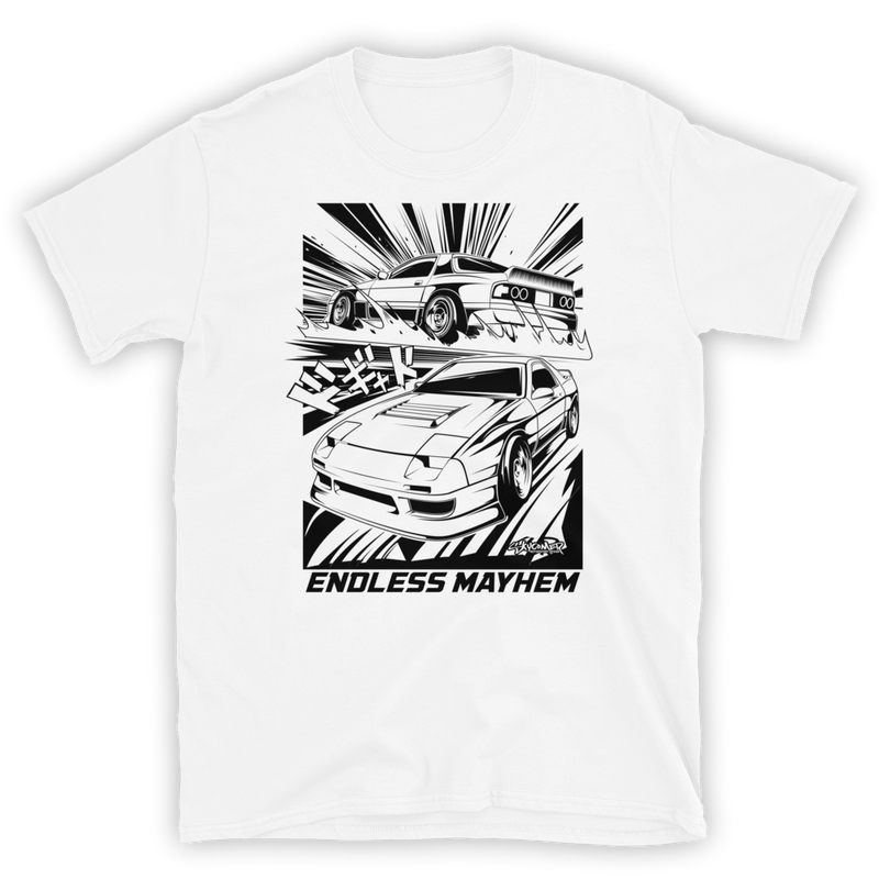 B&W Mazda t-shirt